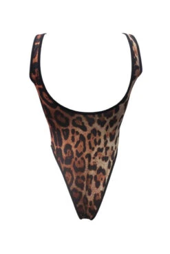 Hamade Activewear Classic High-cut Bodysuit - Leopard -Rad Store 046254458574 b0pzXVYY5NhM6WRPQuWkS7kwdRNPPVn5a5MXesMZ