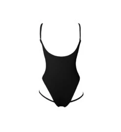 Hamade Activewear Hollow Front Bodysuit - Black -Rad Store 046254458574 z5S3XS3DBiy8eCEyK39egtiYgqDh2ssaEpa8zAzz