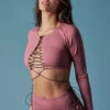 HotCakes Polewear Lace Up Top - Pink Coral -Rad Store 10 tCakes 2298758 b44c39b6 9f0b 4d8a 8ae9 c44c1b750429