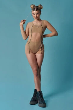 HotCakes Polewear Astrid Romper - Sand/black -Rad Store 10 tCakes 2299013 1