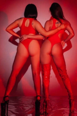 Pole Addict Extravaganza Bodysuit - Red -Rad Store 11 5e9ca1a3 d2de 4a89 a82d 5faa65eed187