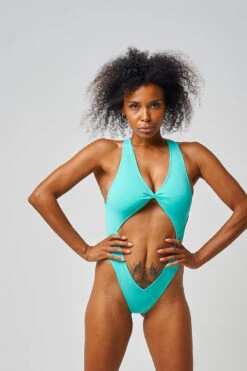Shark Polewear Benita Bodysuit - Aqua -Rad Store 12.07.20 02513