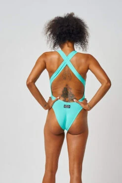 Shark Polewear Benita Bodysuit - Aqua -Rad Store 12.07.20 02524