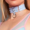 Rolling Halo Choker - Blue -Rad Store 12 10 6 679 chover20melhor20qualidade