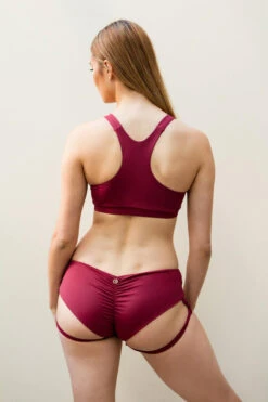 Lunalae Lure You Low-Rise Garter Shorts - Wine -Rad Store 18 dc798dfb 4ebd 47cc 9ec3 ef477c2e9087
