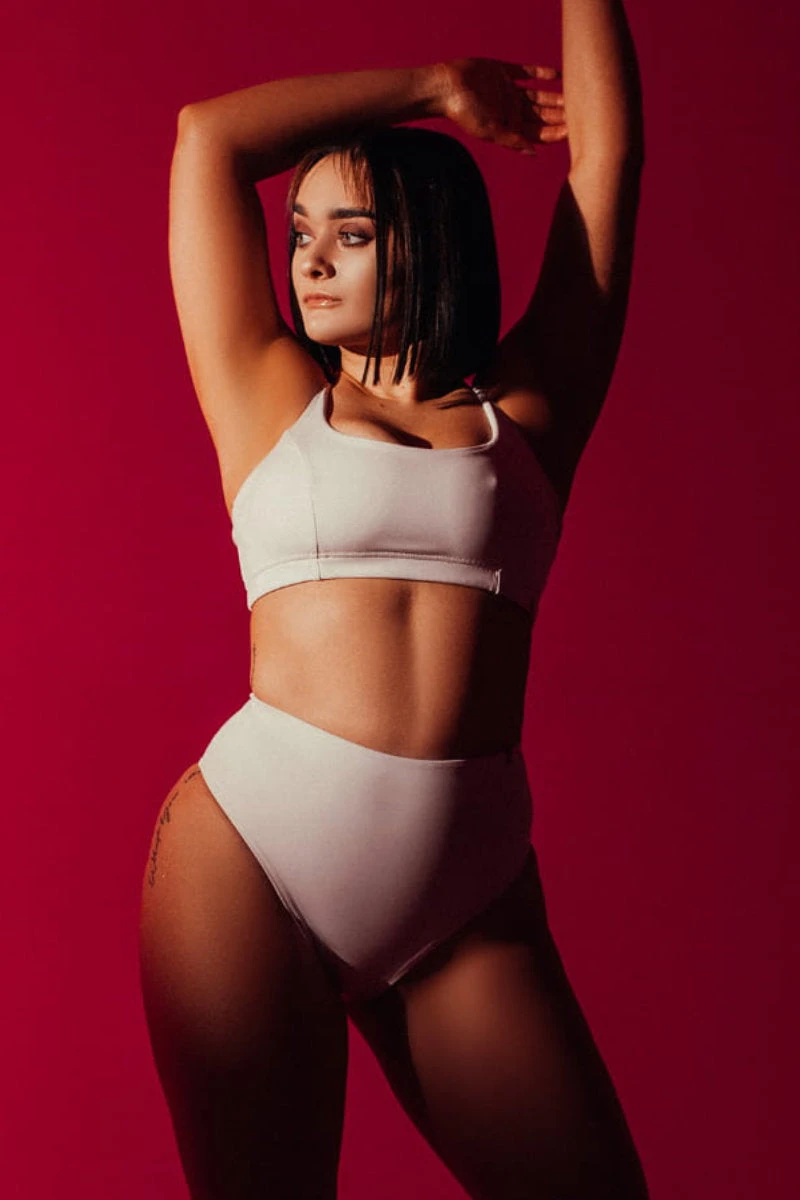 Pole Addict Bliss Top - White 3 Pole Addict Bliss Top - White