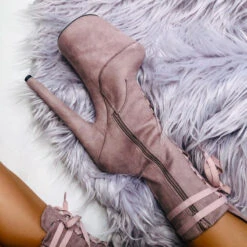 Hella Heels High BabyDoll 8inch Boots - Lilac Mink 13 Hella Heels High BabyDoll 8inch Boots - Lilac Mink -Rad Store 20 05 13HighBabydolls 141 900x c2280bae b046 4f1f 9646 1dce029df68c