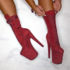 Hella Heels High BabyDoll 8inch Boots - Dark Red -Rad Store 20 05 13HighBabydolls 71 900x ce452804 0105 497b ab58 66f99171936e
