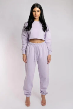CXIX Oversized Cropped Jumper - Lilac -Rad Store 20 08 20CreaturesofXIXEcom 74 1