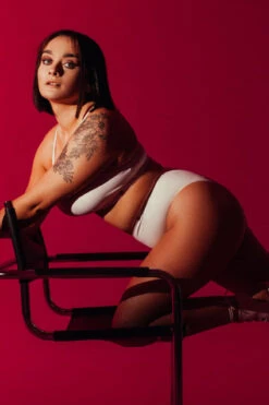 Pole Addict Bliss Top - White 7 Pole Addict Bliss Top - White -Rad Store 20