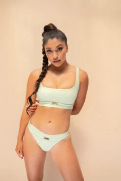 Lunalae Venus Low Waist Bottoms - Recycled Light Green 8 Lunalae Venus Low Waist Bottoms - Recycled Light Green -Rad Store 2021101 LunaLae1595