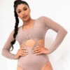 Lunalae Diana Bodysuit - Recycled Mocha -Rad Store 2021101 LunaLae4550