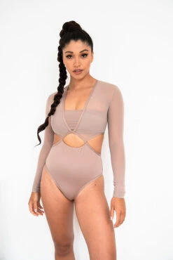 Lunalae Diana Bodysuit - Recycled Mocha -Rad Store 2021101 LunaLae4609 1