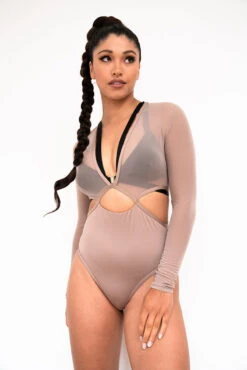 Lunalae Diana Bodysuit - Recycled Mocha -Rad Store 2021101 LunaLae4622 1