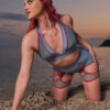 HotCakes Polewear Thetis Top - Marine Blue/Red -Rad Store 2023 06 HotCakesMermaids 204