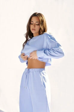 CXIX Oversized Cropped Jumper - Powder Blue 11 CXIX Oversized Cropped Jumper - Powder Blue -Rad Store 21 06 25CreaturesofXIX edit 15