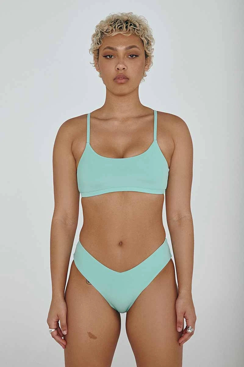 CXIX The Hills Bottoms - Ribbed Mint 3 CXIX The Hills Bottoms - Ribbed Mint