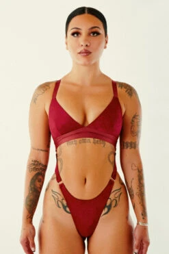 CXIX Aphrodite Bodysuit - Maroon Suede -Rad Store 22 08 18CXIX 115 1 e1b432b8 8f47 48b7 955d fa750a088408