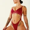 CXIX Aphrodite Bodysuit - Maroon Suede -Rad Store 22 08 18CXIX 124 66ba8f4c e0ed 4c7b bc1e 8b58a0c9f1a6