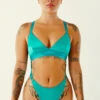 CXIX Aphrodite Bodysuit - Turquoise Satin -Rad Store 22 08 18CXIX 170 04283c8b 8d93 47cd 8ccd 7e73b84686c0