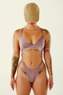CXIX Aphrodite Bodysuit - Lilac Suede (Petite) 9 CXIX Aphrodite Bodysuit - Lilac Suede (Petite) -Rad Store 22 08 18CXIX 51