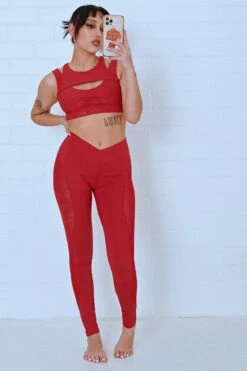CXIX Baddie Leggings - Chilli -Rad Store 22 10 06CXIX74391