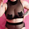 Rolling Meow Pasties - Vinyl Black -Rad Store 22 10 4 417 pasties20e20conj20Gigi