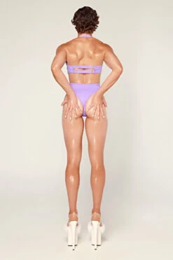 CXIX Dollhaus Halter Bodysuit - Purple -Rad Store 23 01 03CXIX 11611 1