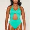 CXIX Dollhaus Halter Bodysuit - Aqua 1 CXIX Dollhaus Halter Bodysuit - Aqua -Rad Store 23 01 03CXIX 13411