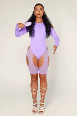 CXIX Dollhaus Mesh Bodysuit - Purple 10 CXIX Dollhaus Mesh Bodysuit - Purple -Rad Store 23 01 03CXIX 3171
