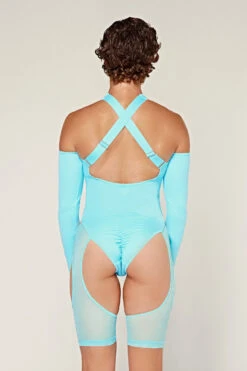 CXIX Dollhaus Mesh Bodysuit - Blue -Rad Store 23 01 03CXIX 6711 1