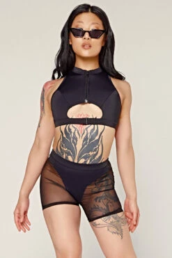 CXIX Dollhaus Sports Bra - Black -Rad Store 23 01 03CXIX 6981