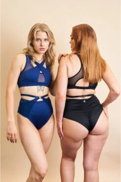 Lunalae Katherine Cross Over Top - Recycled Navy -Rad Store 230329 LUNALAE 28 1056 b36a188e 32f0 48a4 bc0c 857427a2d095