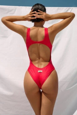 HotCakes Polewear Robbie Bodysuit - Coral -Rad Store 23 05 06 HotCakes 700