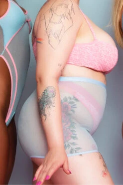 Rolling Blur Shorts - Blue 9 Rolling Blur Shorts - Blue -Rad Store 23 10 5 593 meia20tacCCA7a20e20short20lateral