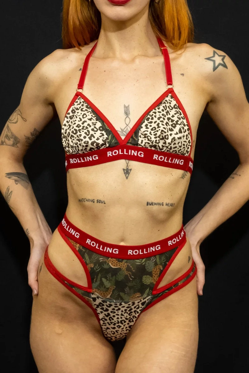 Rolling Linger Bottoms - Selva/Red 3 Rolling Linger Bottoms - Selva/Red