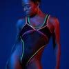 Rolling Vertigo Bodysuit - Neon