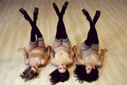 Rolling Over The Knee Socks - Striped Black/White (3 Sizes Available) -Rad Store 47 792899e4 9a6b 46ec aa46 157edace5379