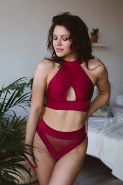 Shark Polewear Mesh Tahiti Shorts - Wine 11 Shark Polewear Mesh Tahiti Shorts - Wine -Rad Store 4S3A5575