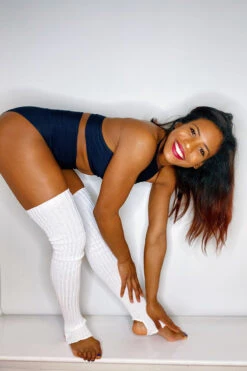 Thigh High Legwarmers - White -Rad Store 6F95E40E 9422 41C7 8AB9 7EC298BA26FD