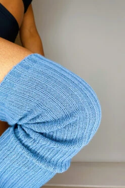 Thigh High Legwarmers - Denim Blue -Rad Store 8B70BA6F BE45 460E 9396 6666160DDB43
