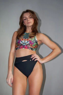 Pole Addict Cross Back Top - Jungle 7 Pole Addict Cross Back Top - Jungle -Rad Store Agatha Jungle 3