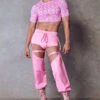 CXIX 119 Chaps - Pink -Rad Store Chaps Pink CXIX 119 streetwear fashion dancewear poledance jpg