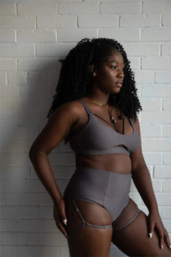 Chantay Polewear Cherryribbon Garter Shorts - Ash -Rad Store CherryribbonShorts Ash 1 600x f3d3de89 f043 492f 8948 dbada6f2ff21