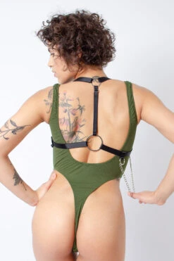 Rolling Jane Bodysuit - Military Green -Rad Store Copiade MG 6903 1
