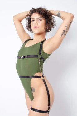 Rolling Lara Top Harness - Black -Rad Store Copiade MG 6929