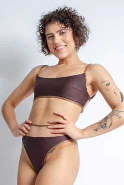 Rolling Vento Reversible Selva Bottoms - Beige Leopard/Chocolate -Rad Store Copiade MG 7216