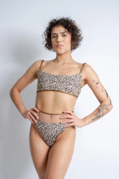 Rolling Vento Reversible Selva Bottoms - Beige Leopard/Chocolate -Rad Store Copiade MG 7235