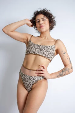 Rolling Vento Reversible Selva Bottoms - Beige Leopard/Chocolate -Rad Store Copiade MG 7241