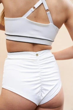 Lunalae Missy High Waist Bottoms - Recycled White -Rad Store Copyof220701 LunaLae 16 0706 baeb8188 3f26 4122 827c 28777f15b895